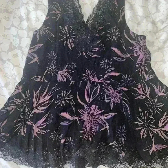 Intimately Free People Bell Flower V Tunic Tank - Picture 10 of 12